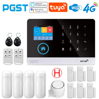 Tuya Home Wifi Intelligent Security System-H